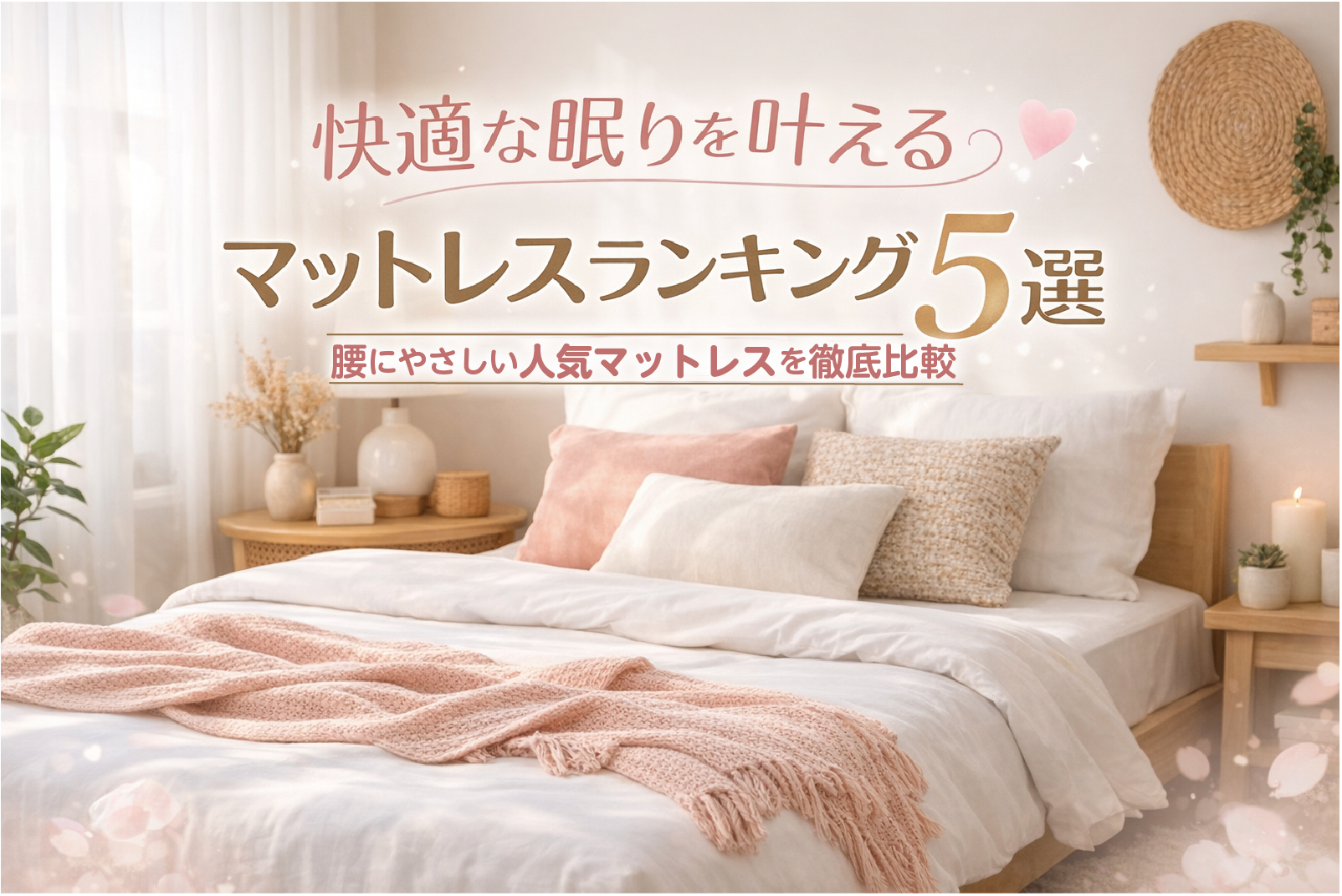 快適な眠りを叶えるマットレスランキング5選！腰にやさしい人気マットレスを徹底比較